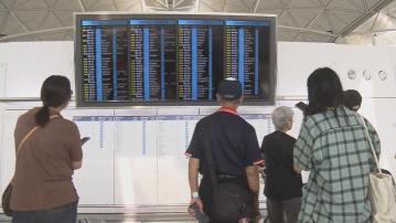 機場北跑道因貨機爆胎需暫停運作