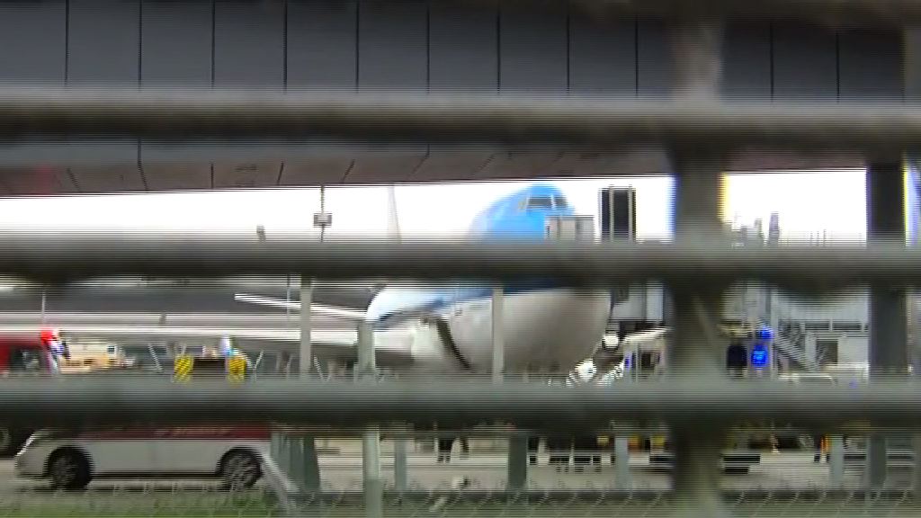 荷蘭抵港客機遇氣流　八人傷