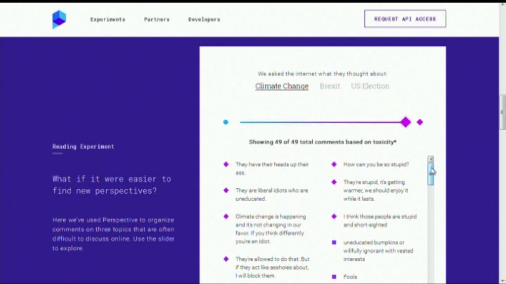 谷歌推新技術識別網絡惡意言論