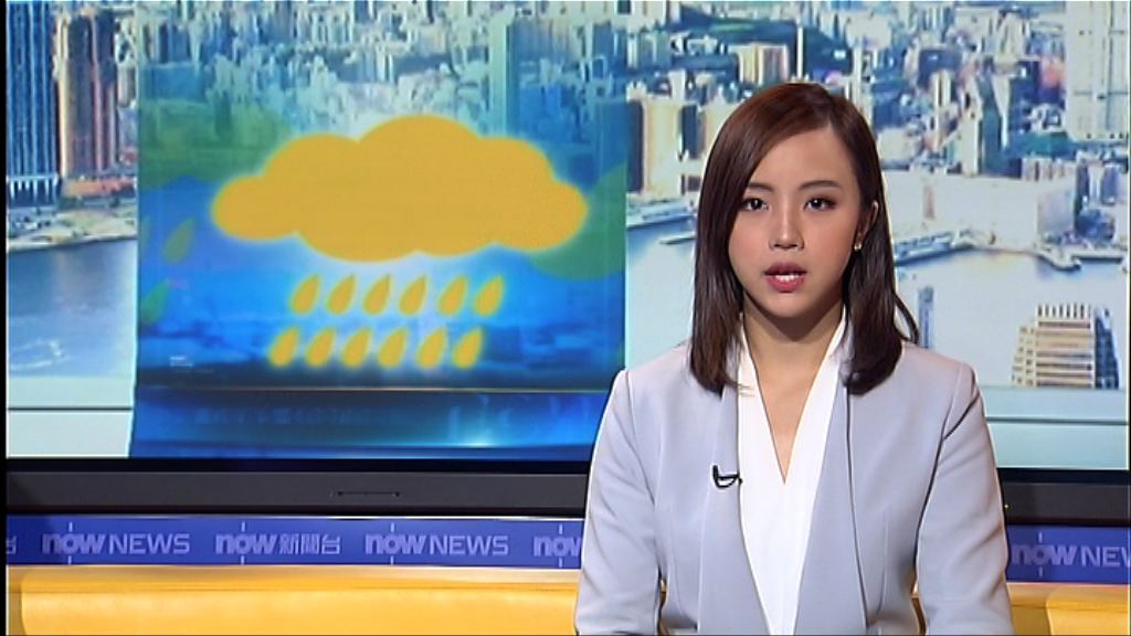 黃色暴雨警告生效