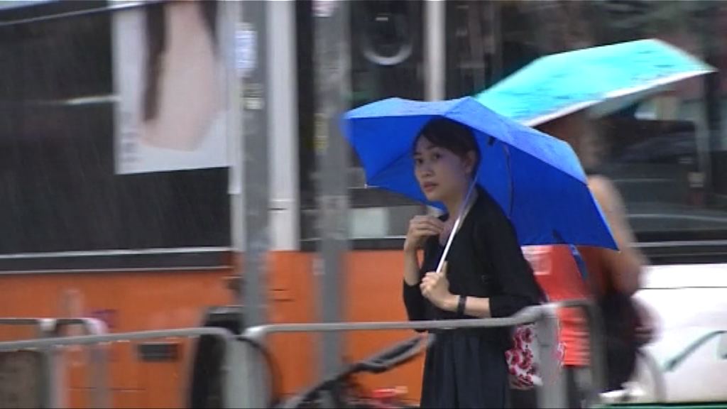 天文台早上一度發出黃色暴雨警告