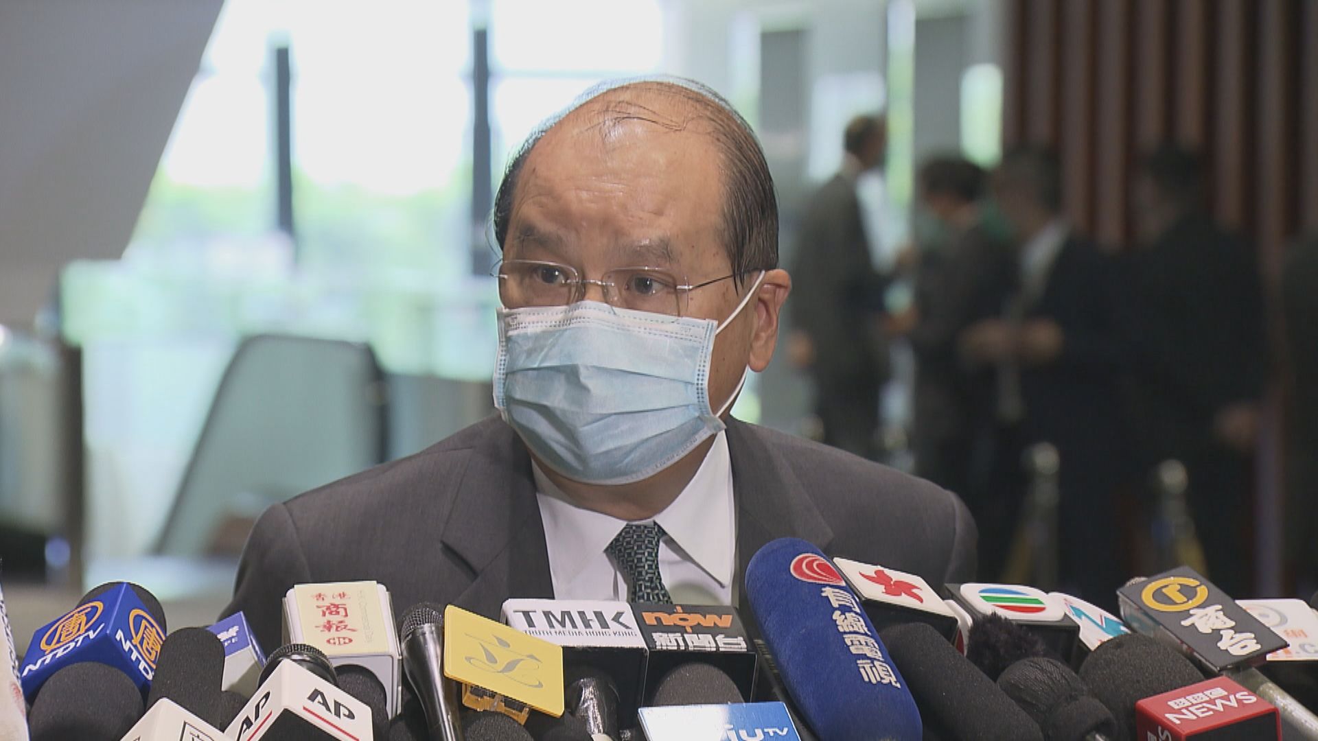 張建宗冀國歌法審議有進展