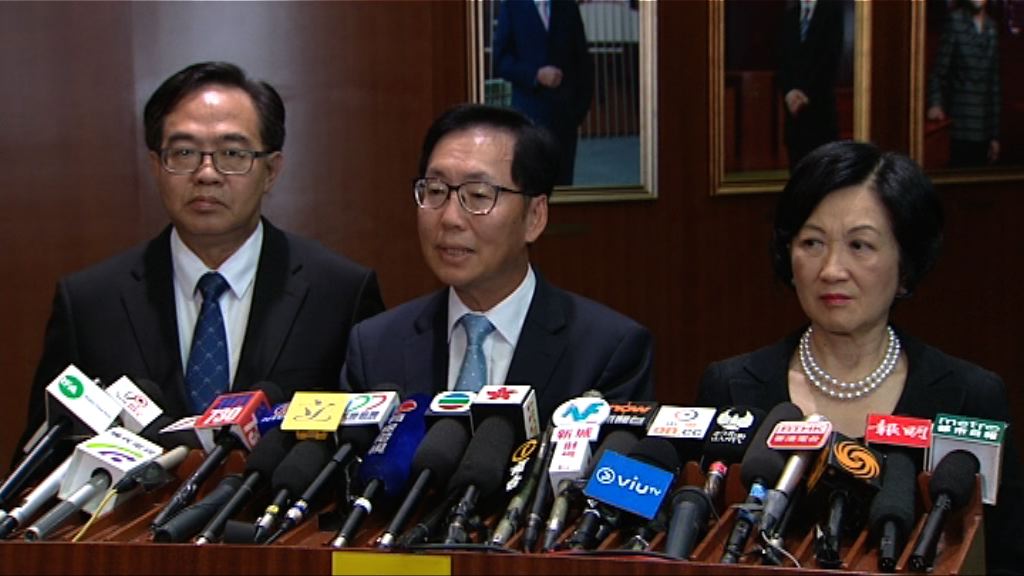 陳健波：財委會及小組審議進度落後