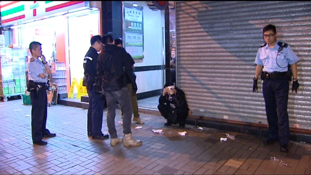 尖沙咀漢口道南亞漢遇襲頭傷