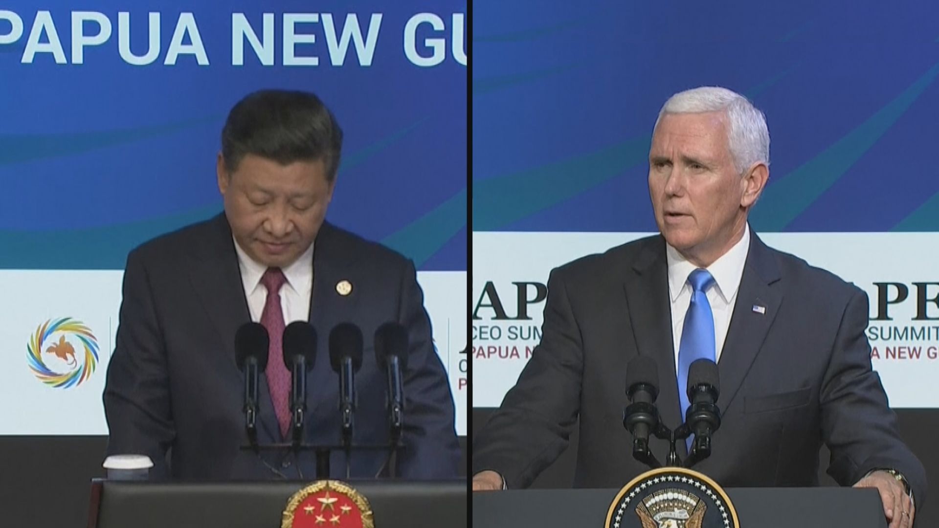 彭斯指曾與習近平交談兩次