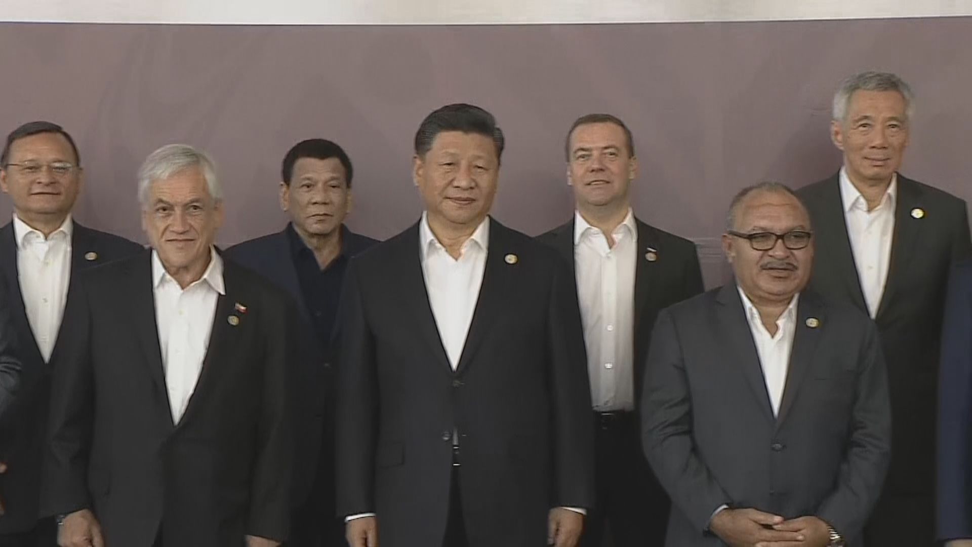 習近平呼籲各國抵制保護主義