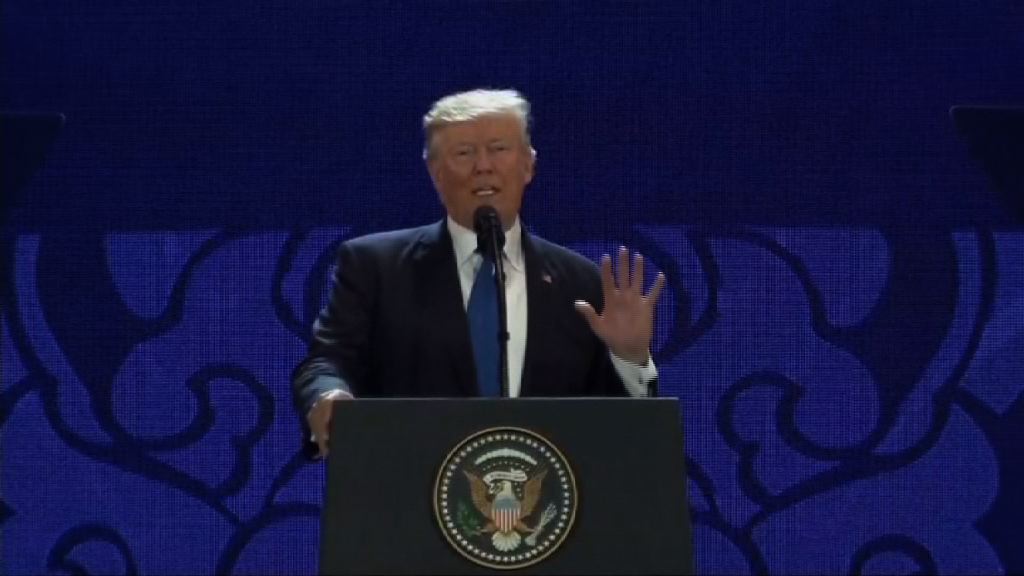 特朗普重申對華貿赤不怪罪北京