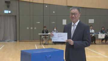 【足本全片】選管會主席陸啟康見記者(二)