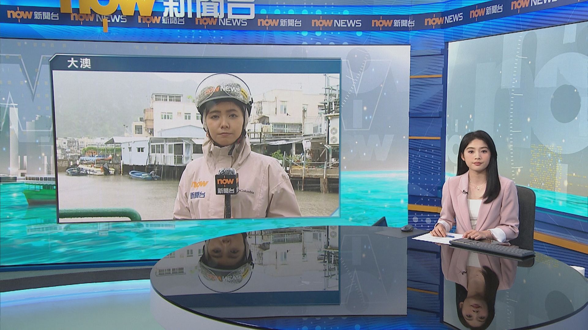 大澳直擊｜水位雖已退　民安隊仍留守以策安全