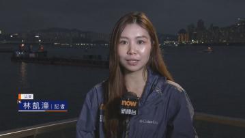 【記者直擊】煙火表演如期舉行 尖東海旁人頭湧湧