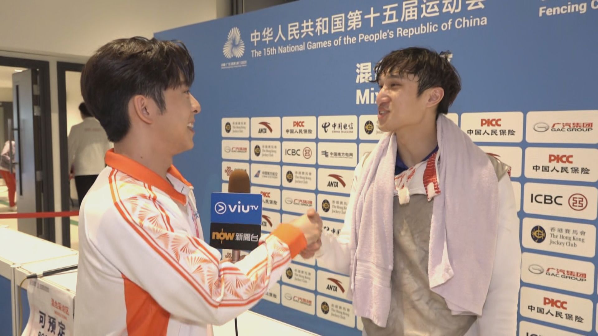 足本全片｜蔡俊彥全運男子花劍止步　大學室友呂爵安亂入「贈慶」