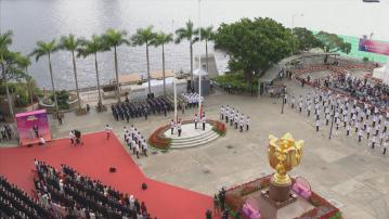 足本全片｜金紫荊廣場舉行升旗儀式