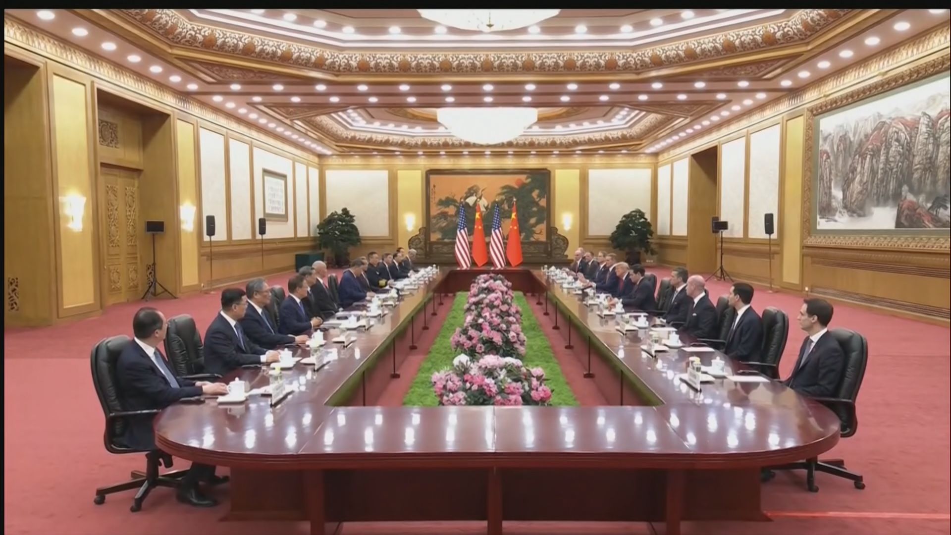 原片｜國家主席習近平與特朗普在北京舉行雙邊會談