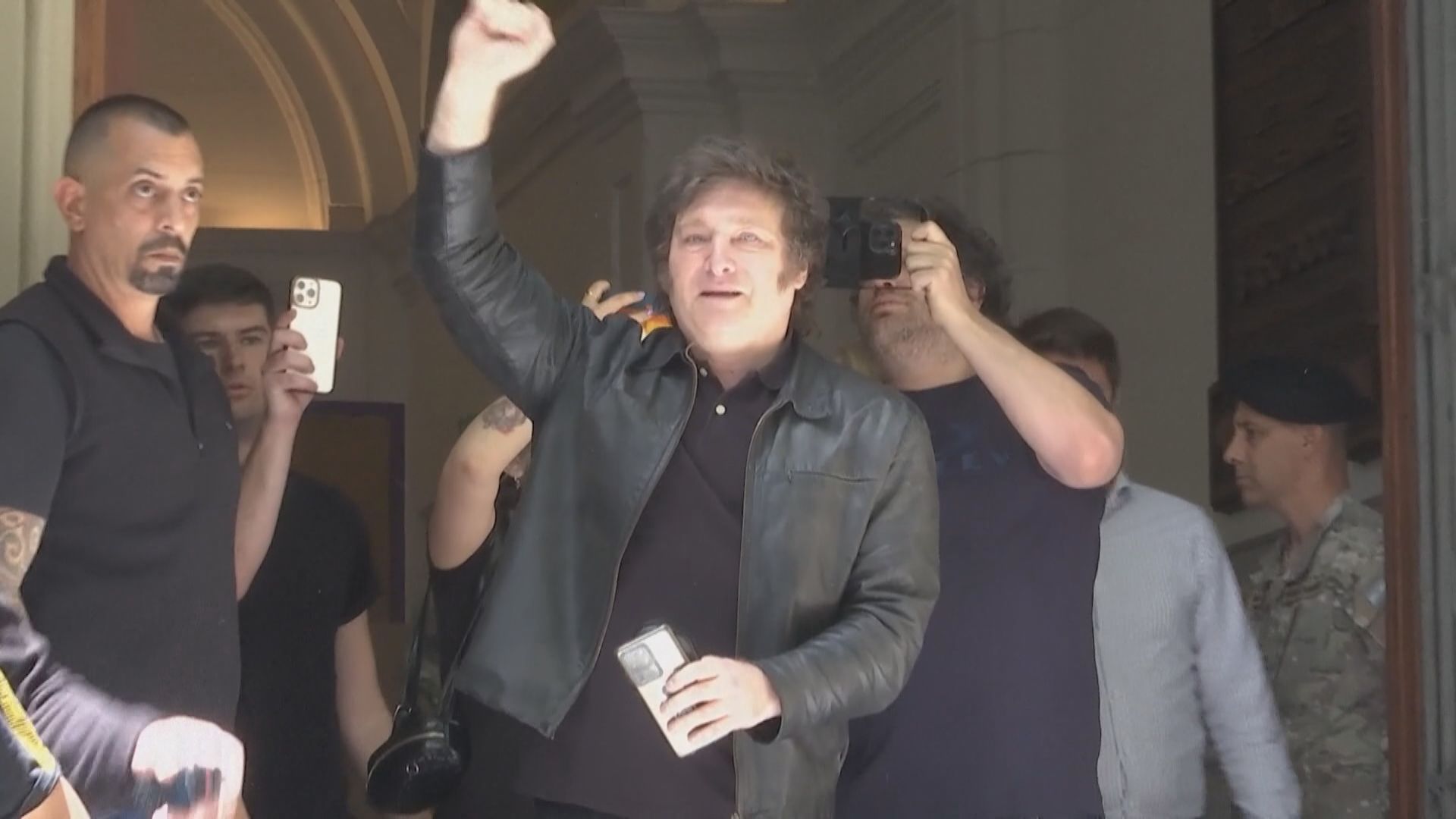 阿根廷總統大選 初步結果顯示極右候選人米萊當選