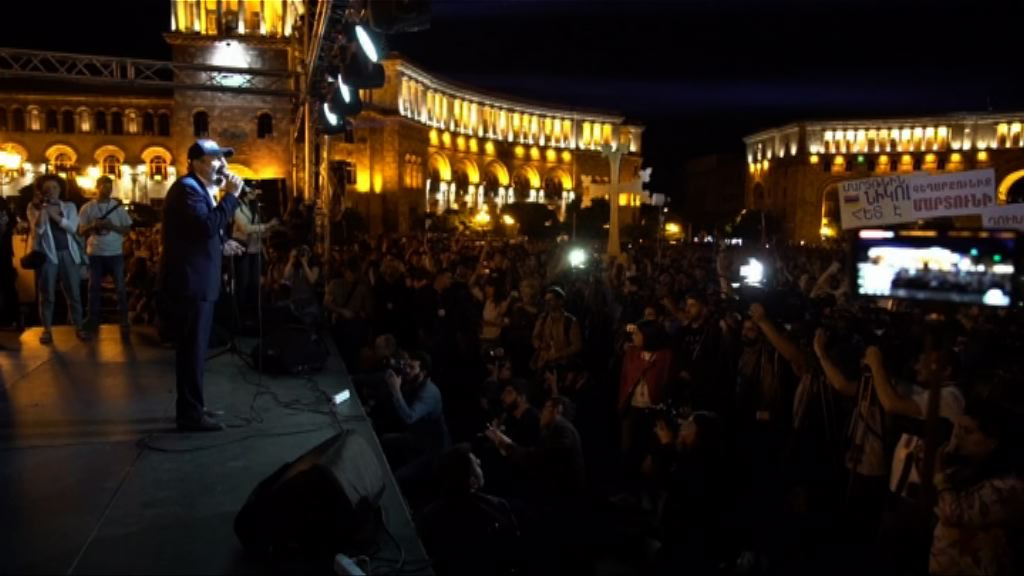 反對派領袖出選亞美尼亞選新總理