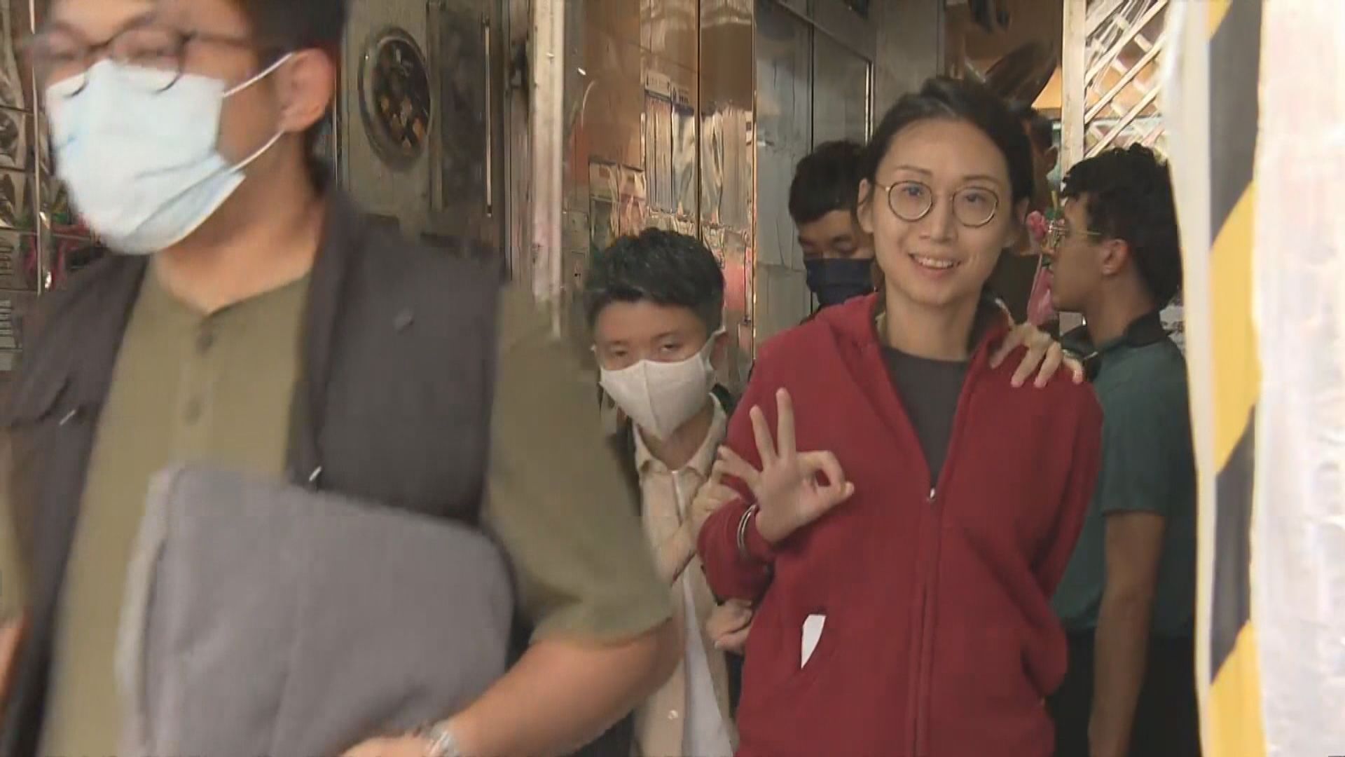 國安處拘10人涉612基金 葉寶琳被帶到一天主教書局搜查 