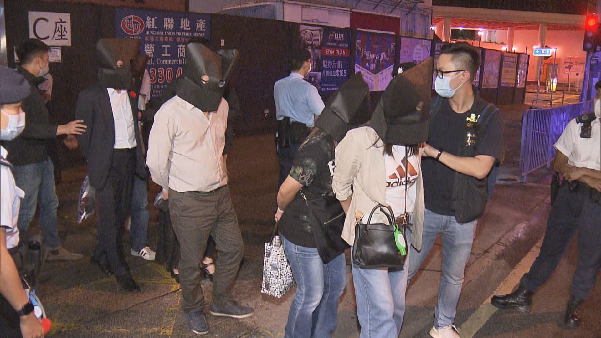 警紅磡工廈破無牌酒吧拘二十八男女