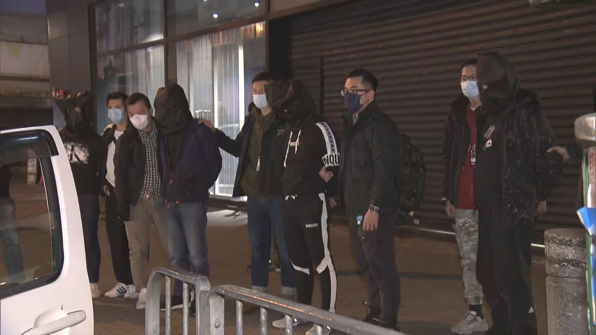 紅磡四漢企爆竊珠寶金行被捕