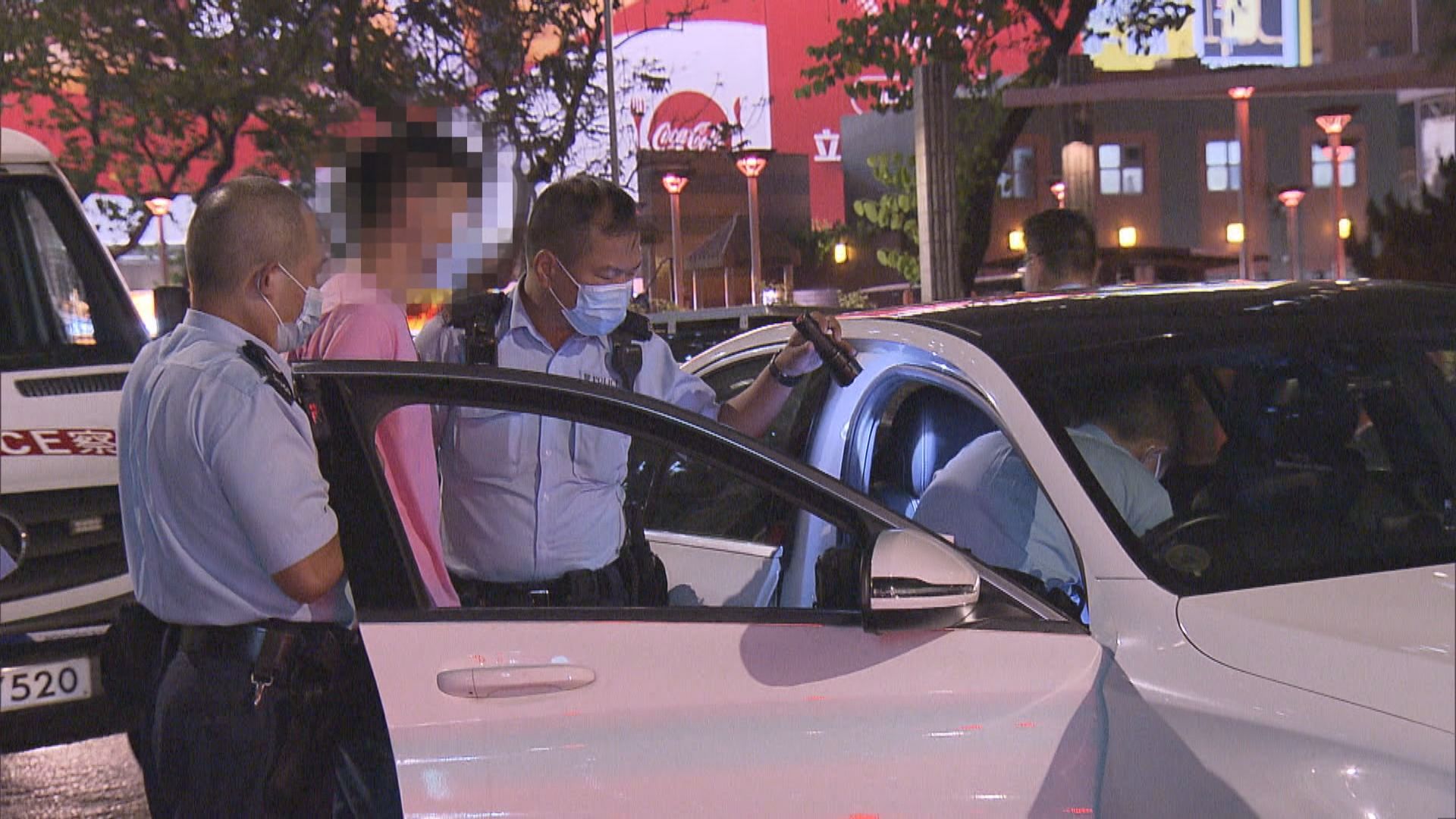 警方旺角截可疑車檢冰毒　拘一漢