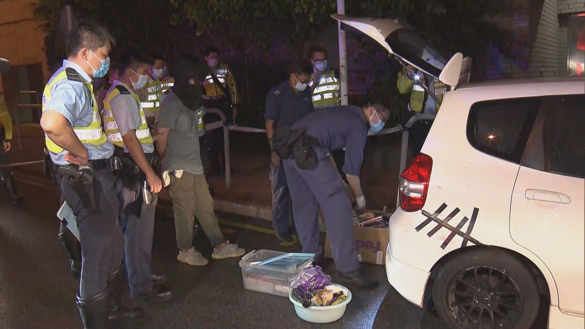 男子涉販毒駕車逃走至牛池灣被截停拘捕