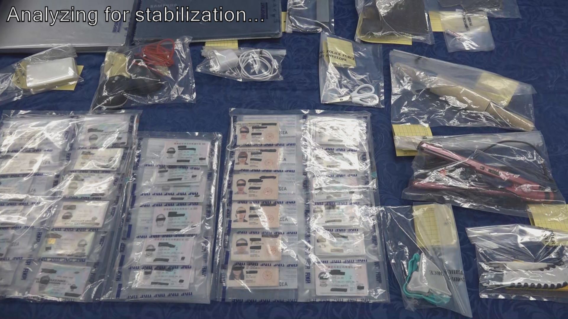 警方黃大仙拘一女子涉偽造身份證及藏毒