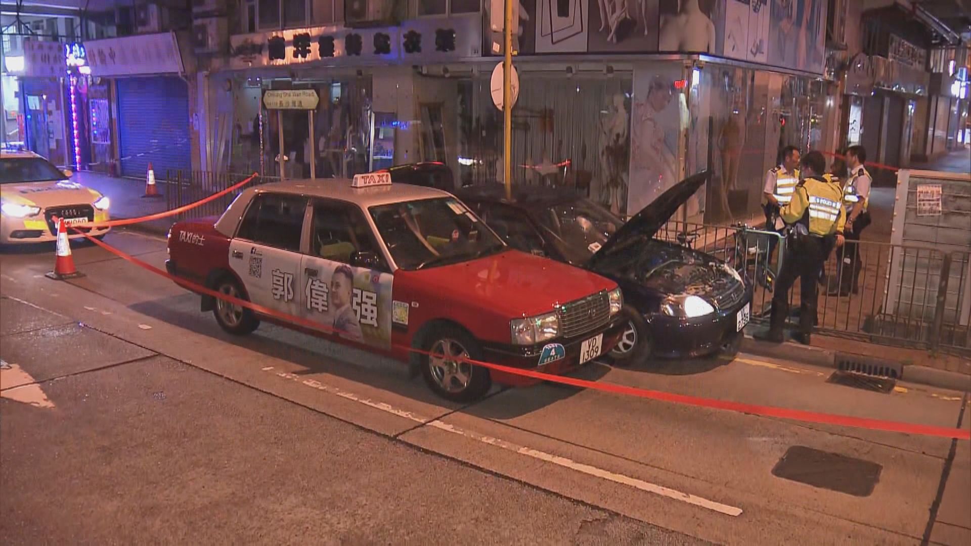 深水埗警員拔槍拘瘋狂駕駛司機