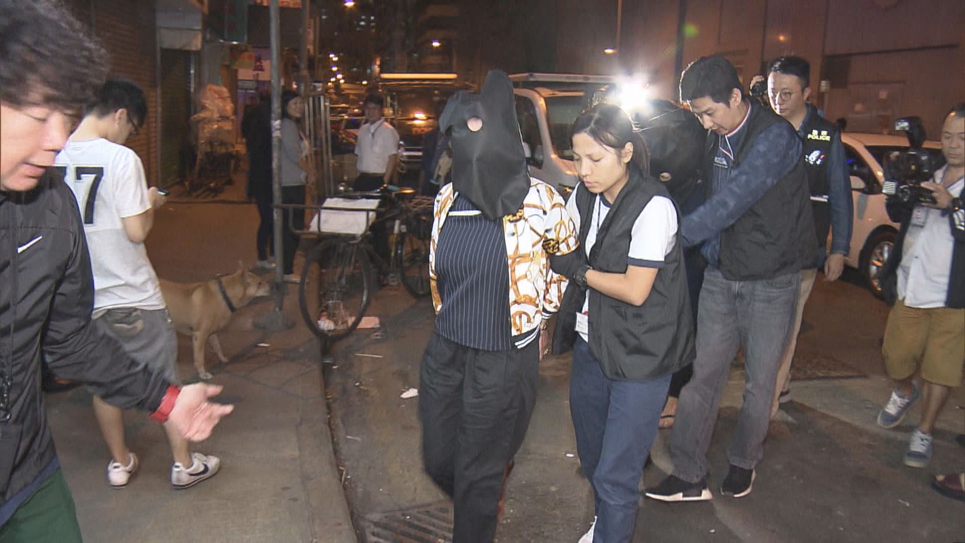 警方油麻地拘三外籍女涉盜竊