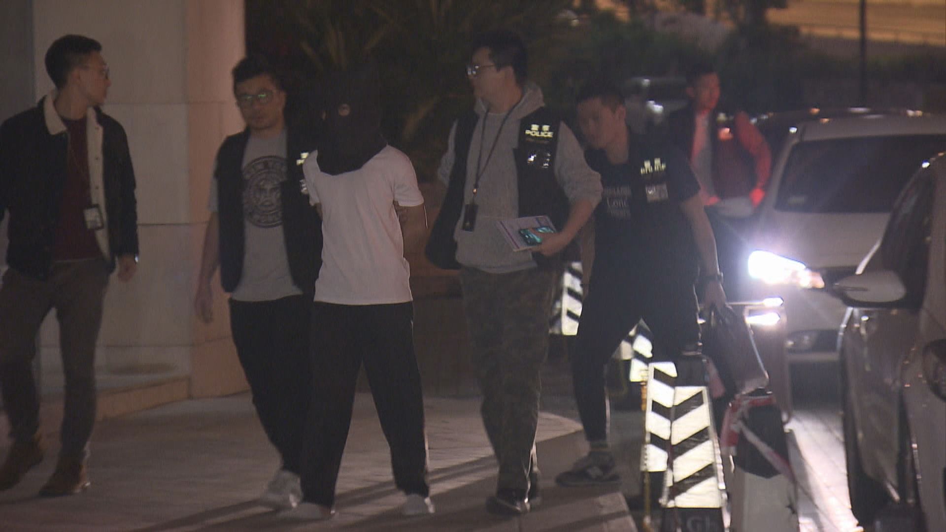 警方元朗拘兩內地漢涉襲警及藏盜竊工具