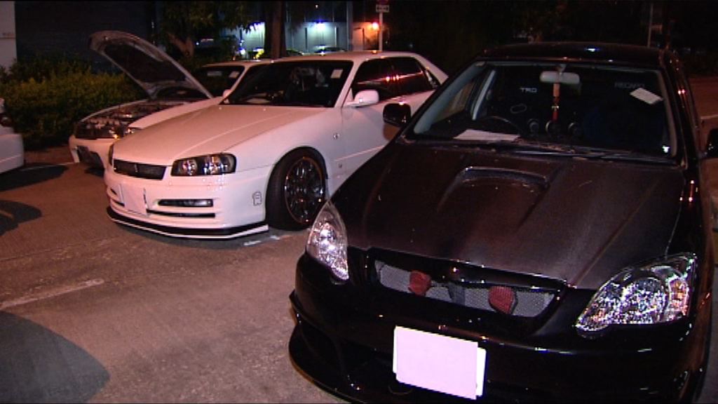 警方新界北打擊超速及非法改裝