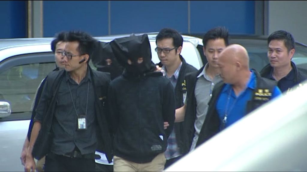 警拘6男子涉恐嚇朱凱廸部分有黑社會背景