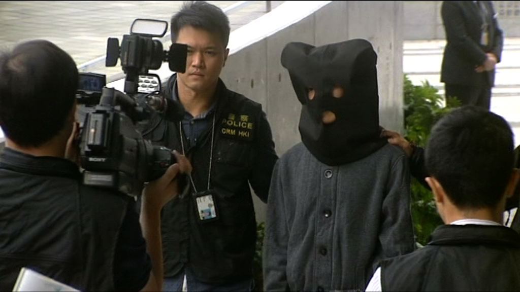 立法會外縱火案　疑犯到場重組案情