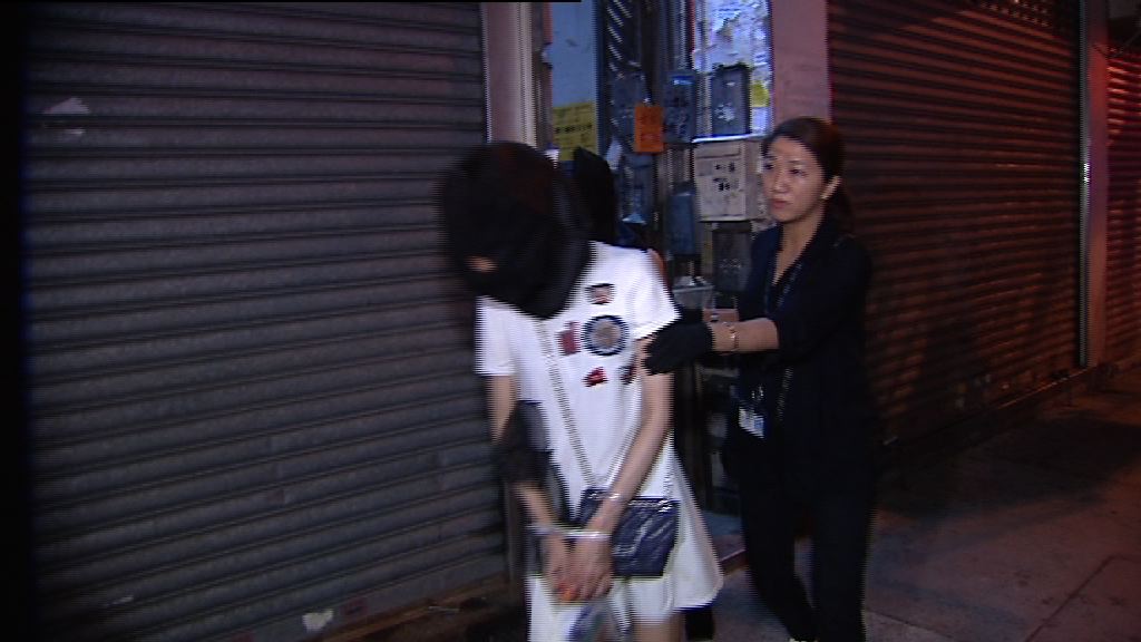 警方旺角反黑拘66人涉毒賭