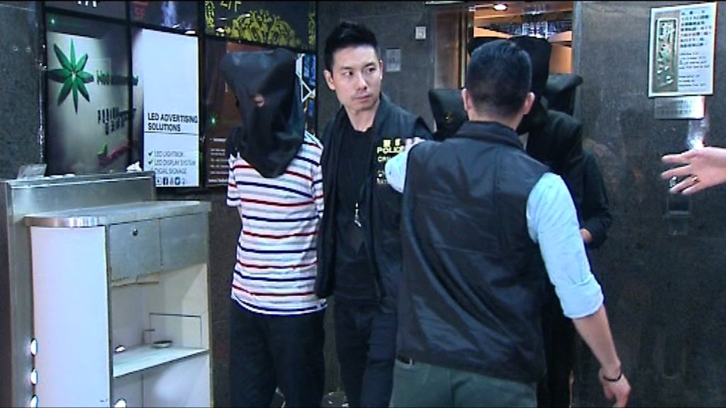 警方尖沙咀反黑拘12男女