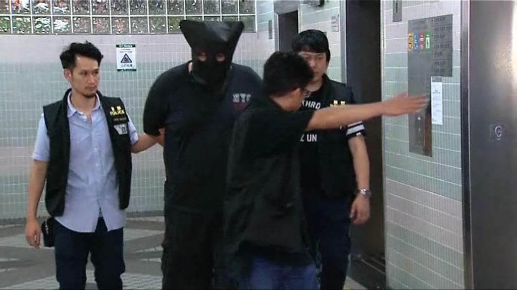 警九龍城拘一漢涉旺角賓館劫案