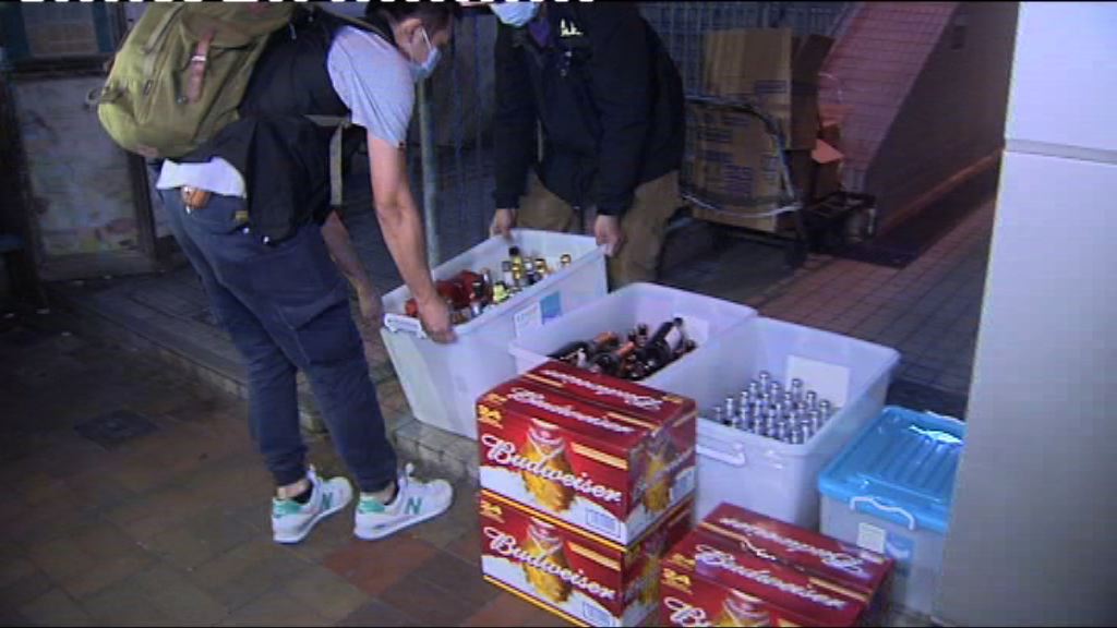 警方尖沙咀搗無牌酒吧拘一男