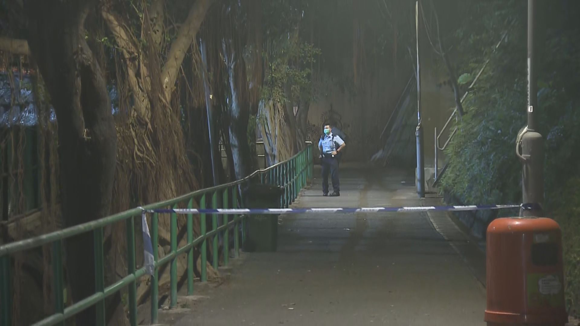 警察遊樂會被投十個汽油彈　警通緝三人