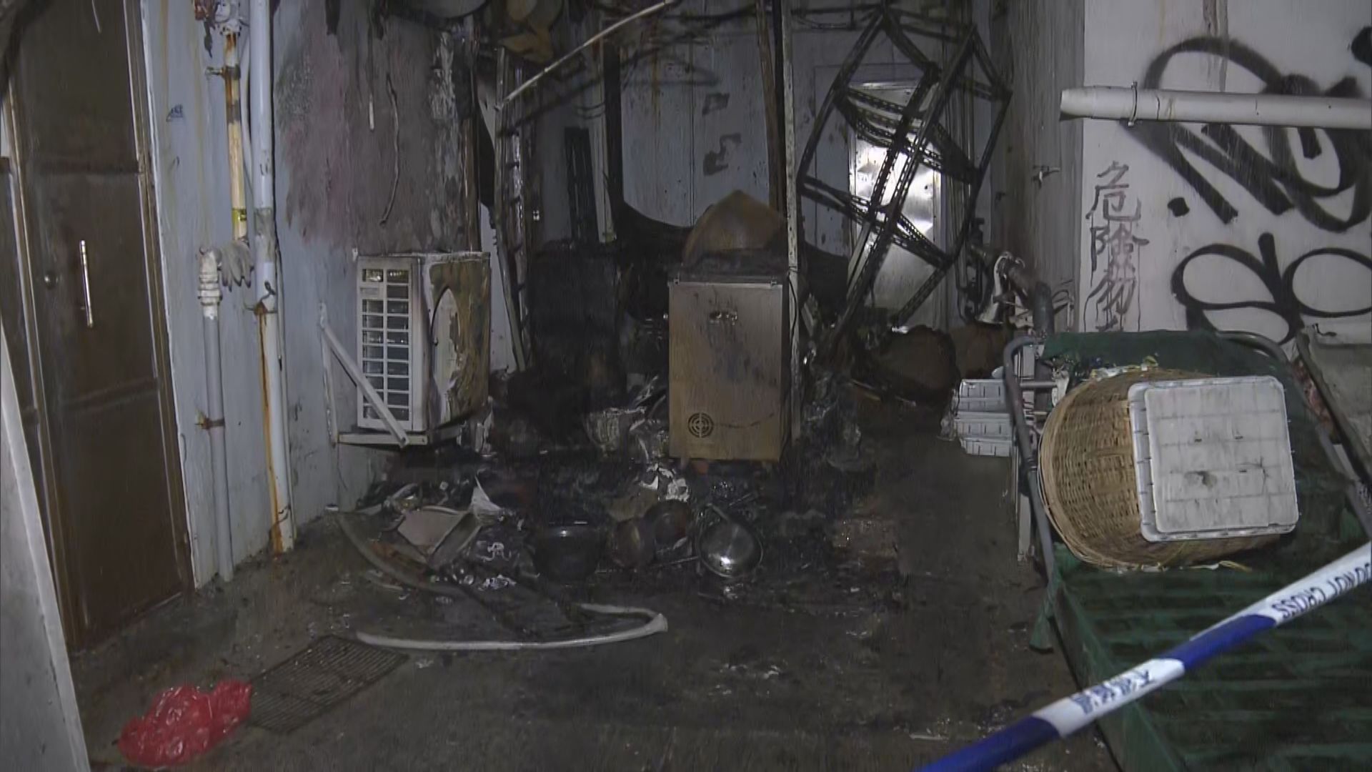 荃灣發生四宗縱火案無人傷