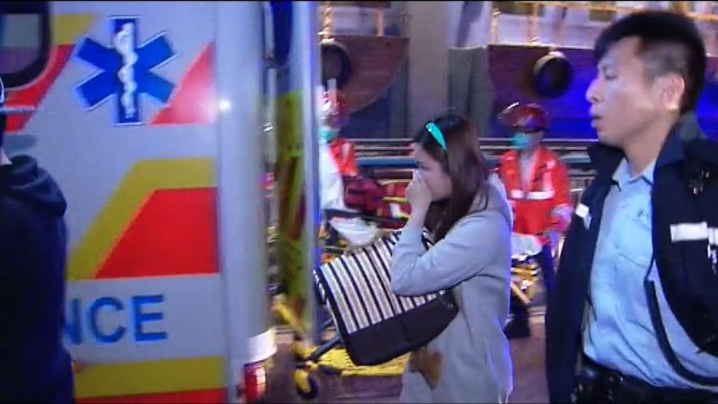 青衣長發邨縱火案三人不適送院