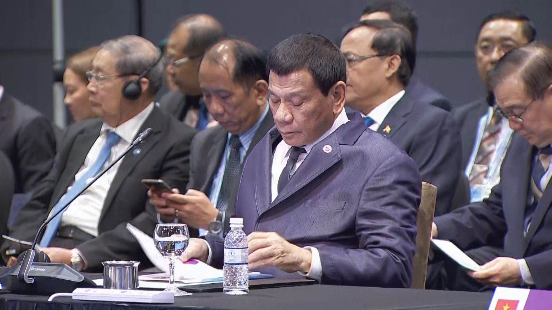 杜特爾特：東盟有必要落實南海行為準則