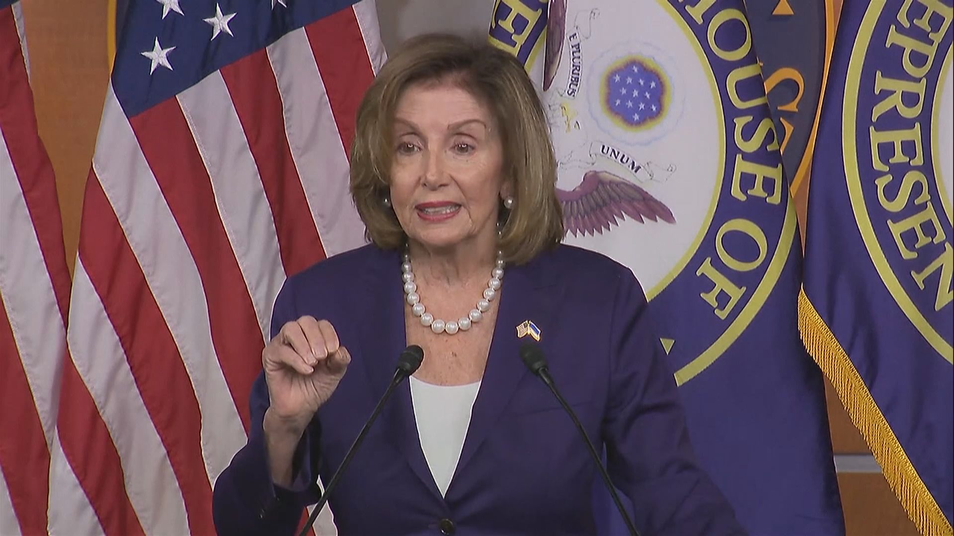 美眾議院議長佩洛西亞太行程沒有包括台灣