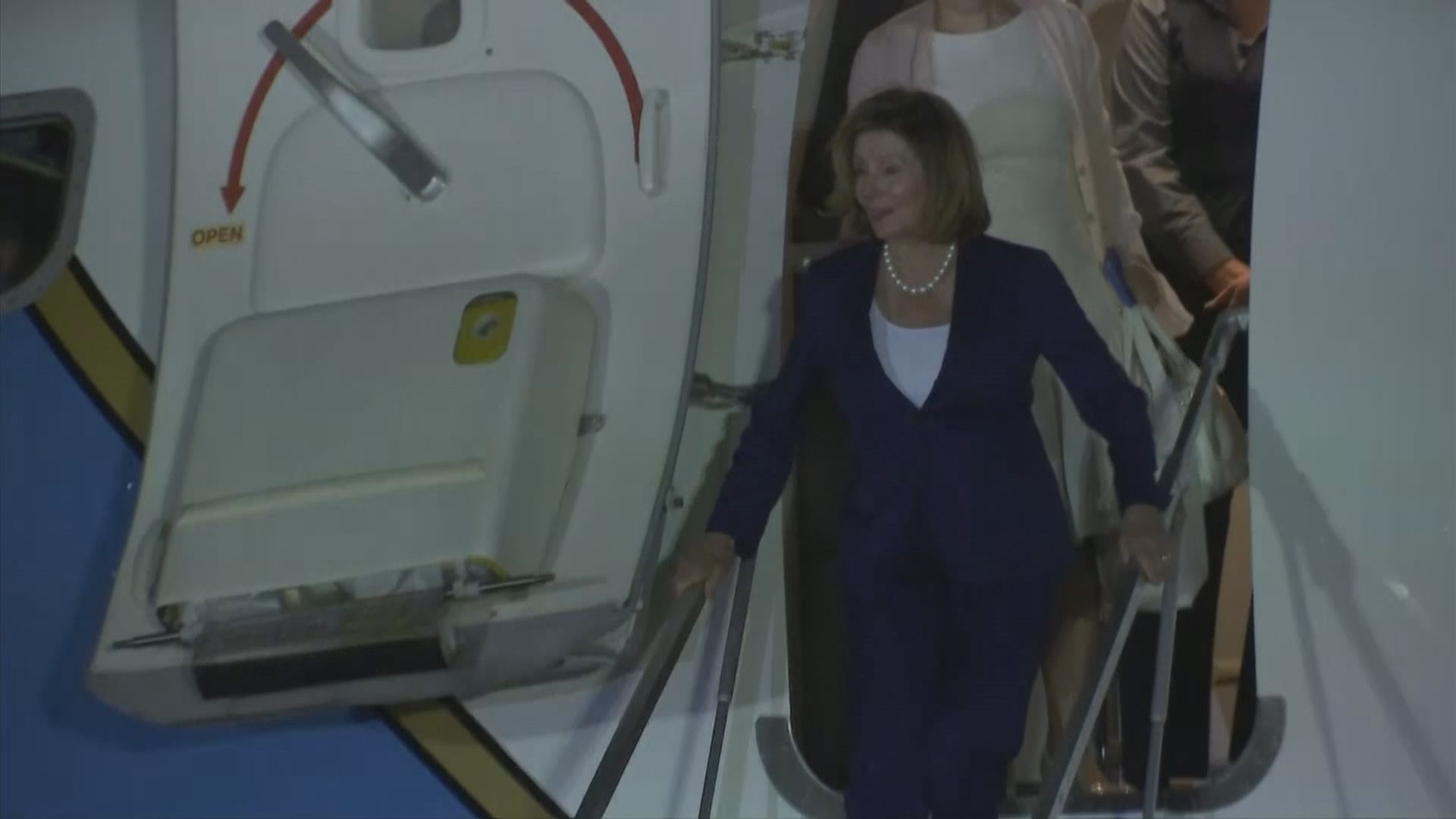 佩洛西抵日訪問　將晤日揆岸田文雄