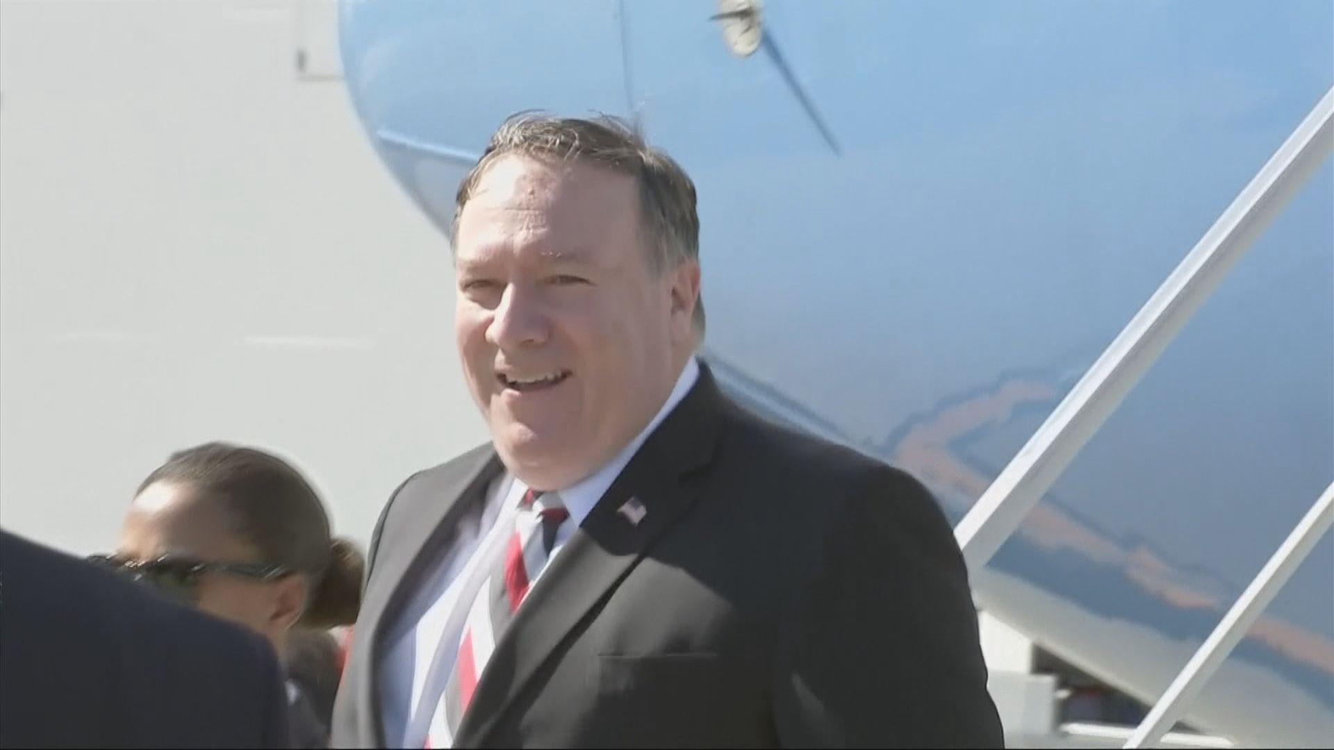 蓬佩奧抵達日本展開亞洲訪問行程