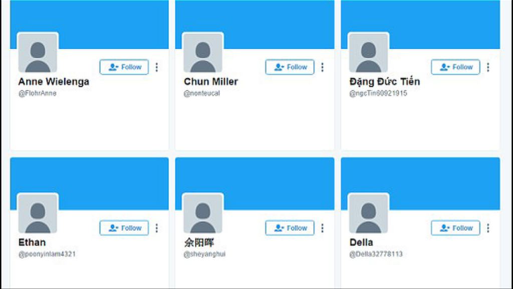 亞洲推特帳戶激增　疑網絡兵團潛伏