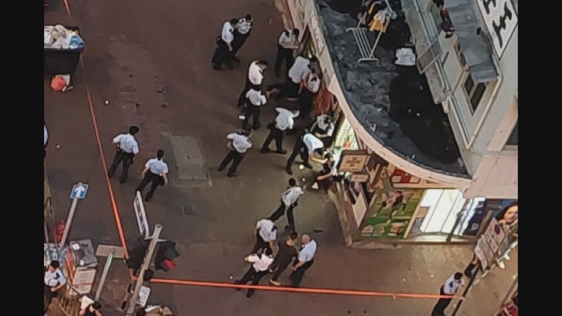 深水埗兩名警員遇襲 一名男子被捕