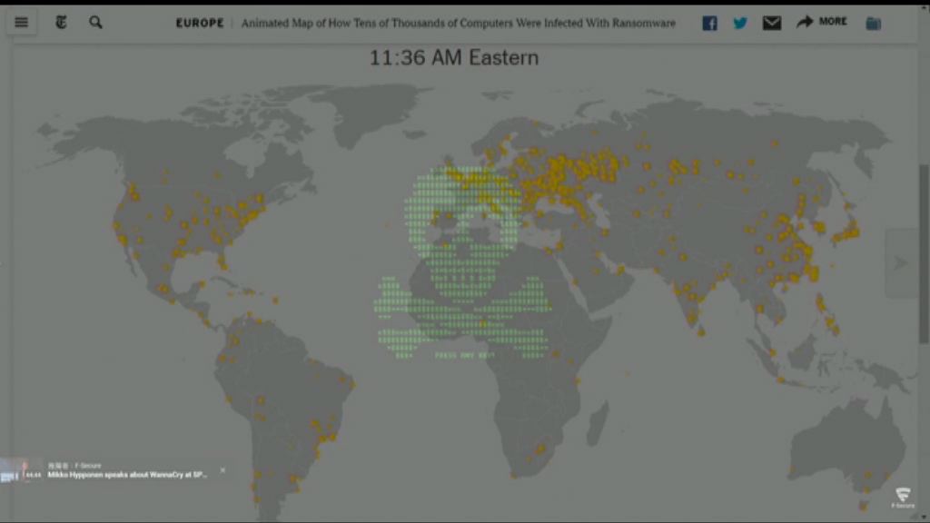 多國再遭勒索軟件攻擊　疑由全新軟件發動