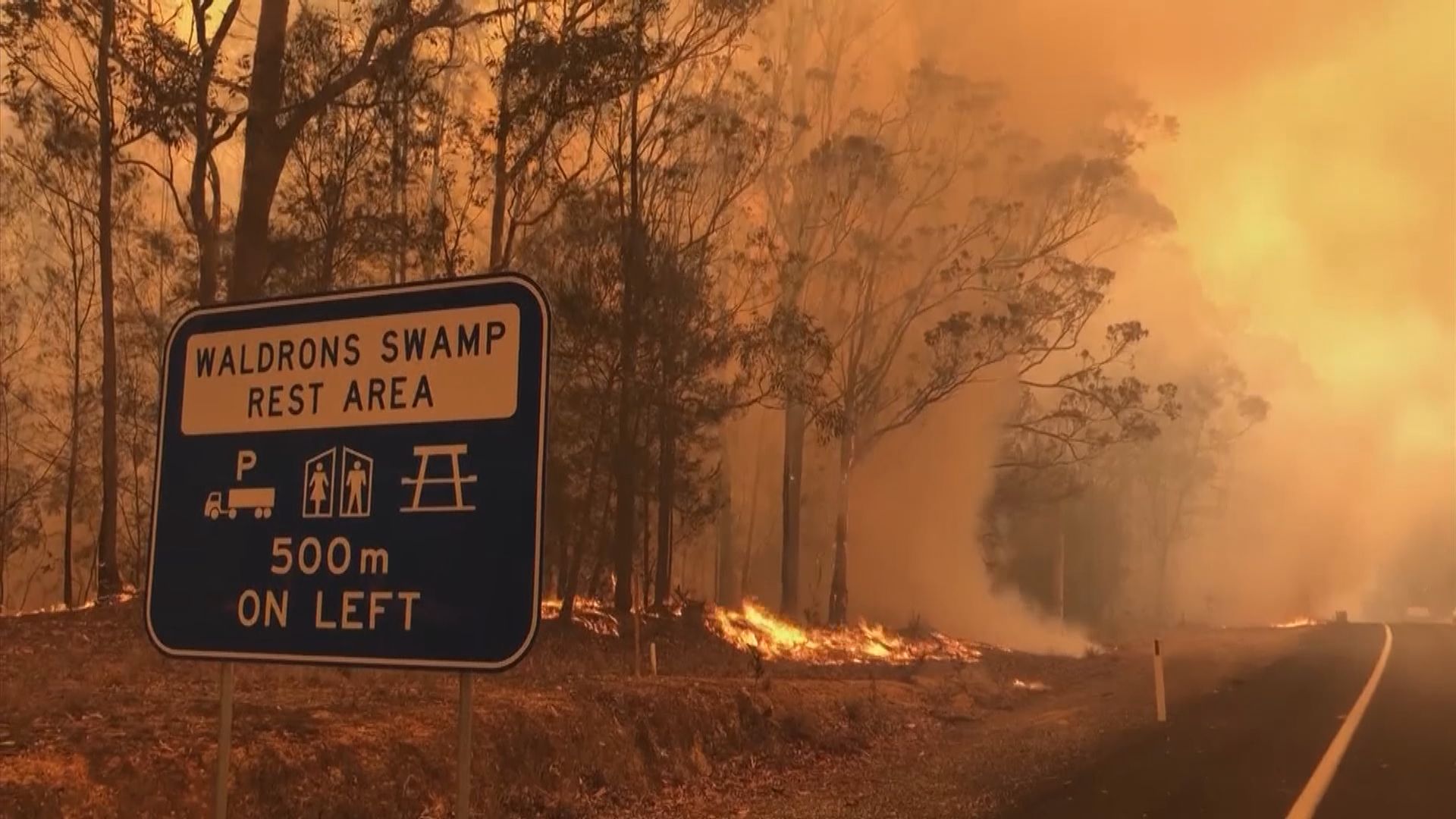 澳洲破天荒出動後備軍協助山火救援工作