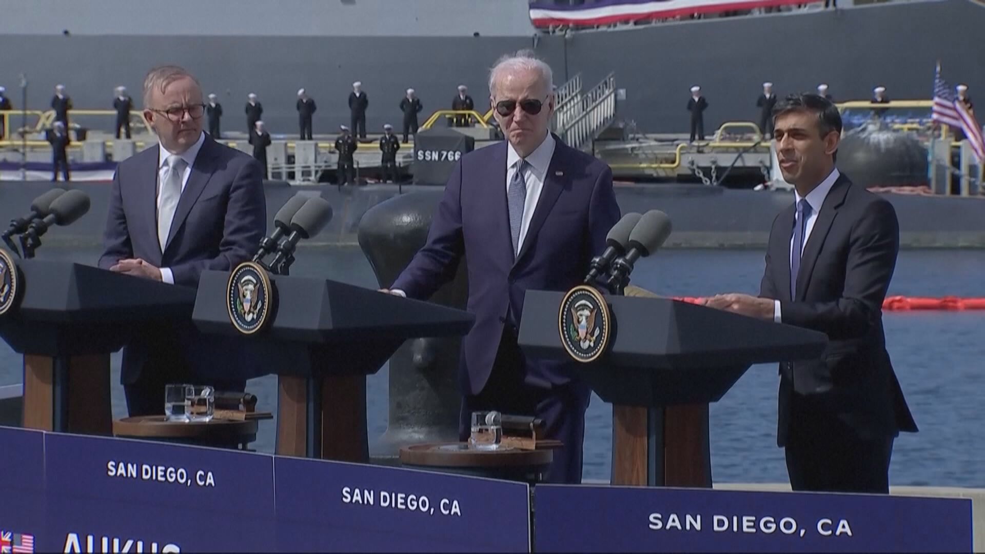 澳洲2030年代初將向美購買最多五艘核動力潛艇