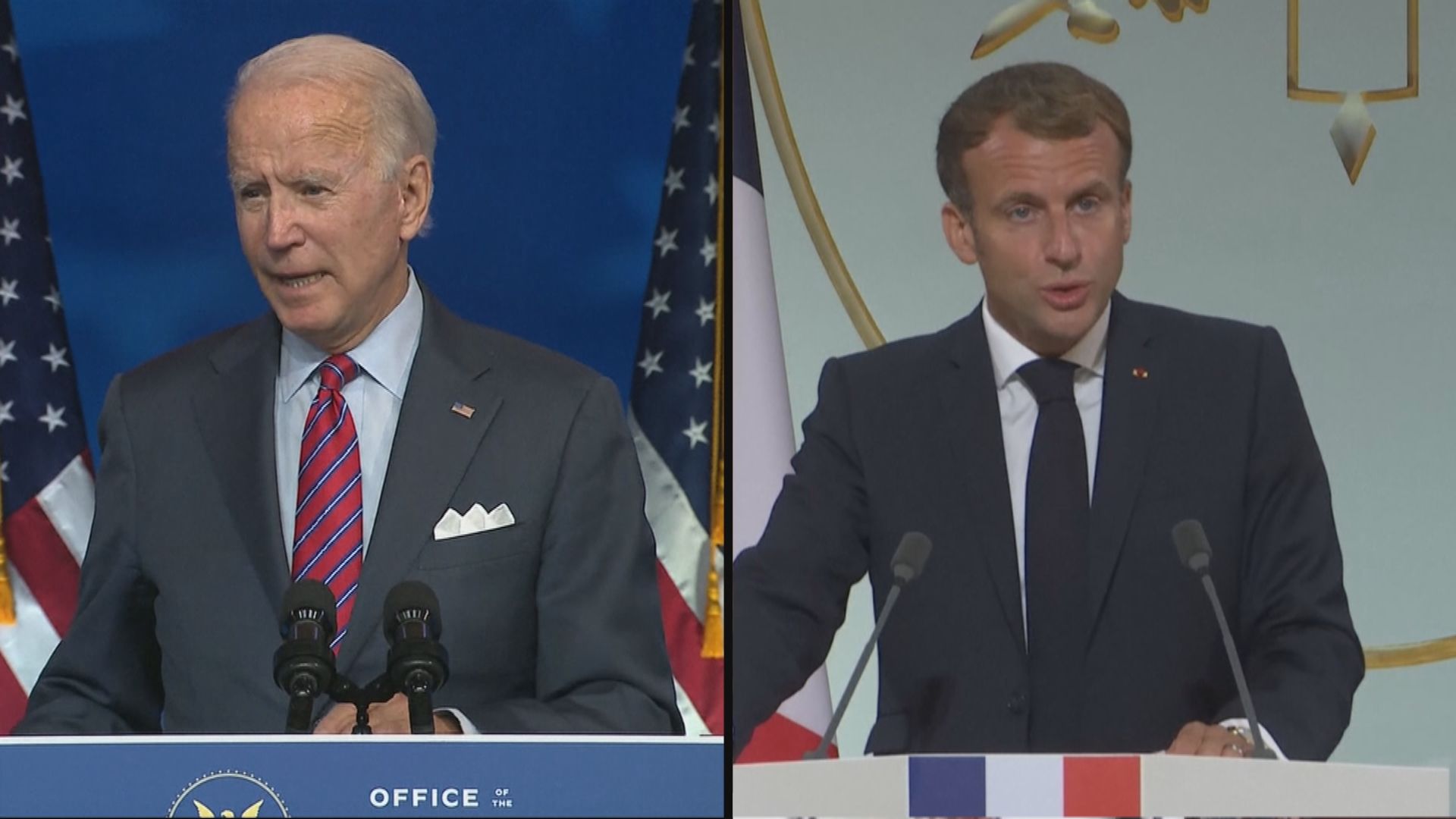 美法領袖通電話　同意磋商重建互信