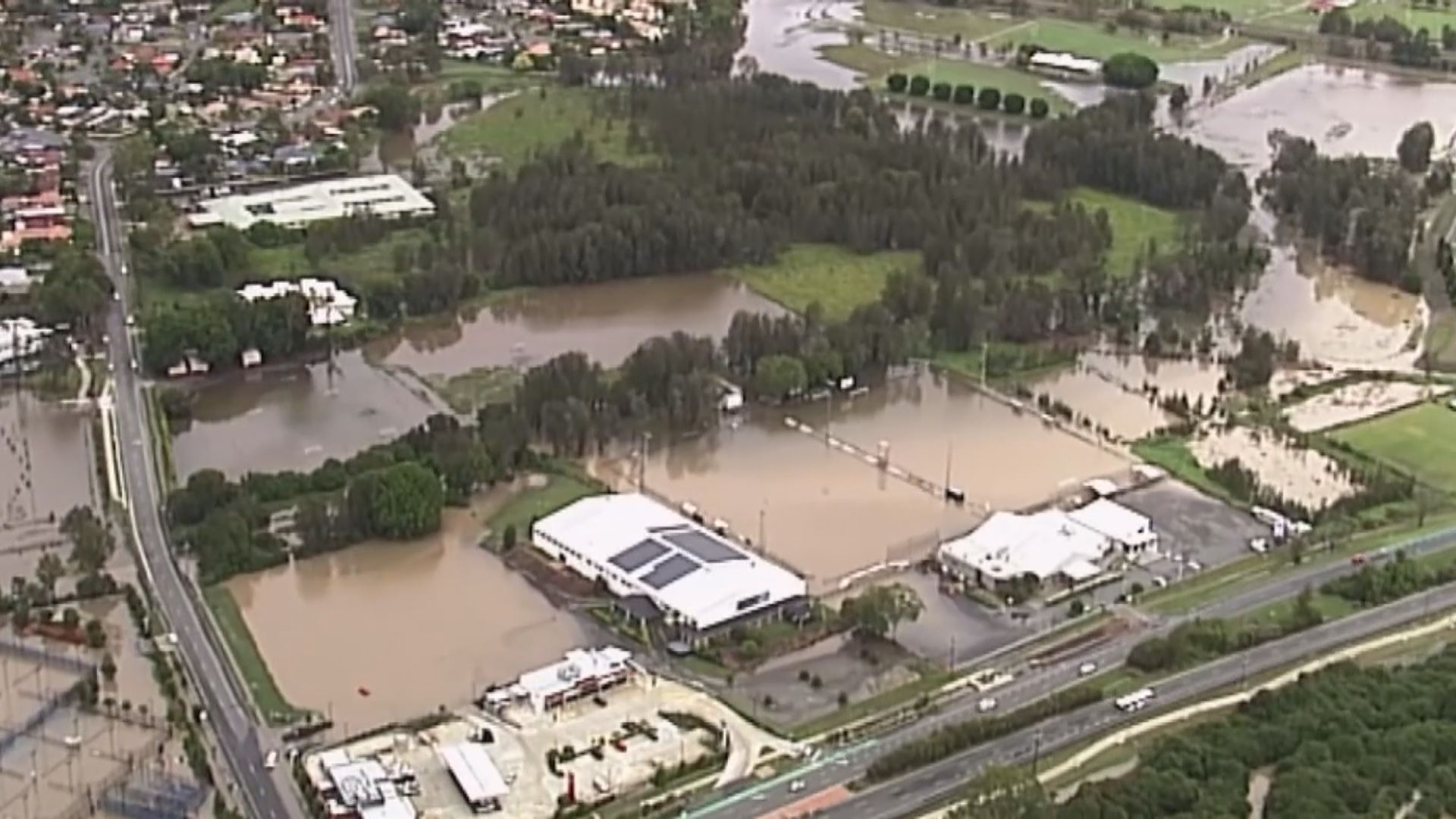 澳洲東岸部分地區暴雨引發水浸