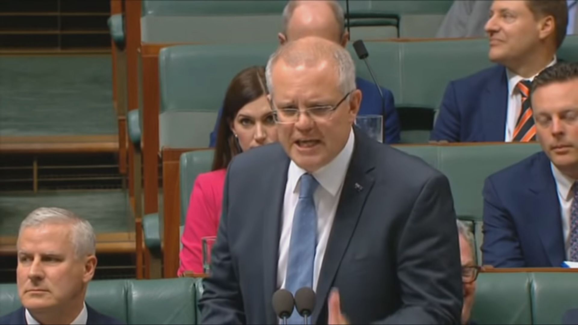 澳洲總理莫里森譴責學生應專注學習